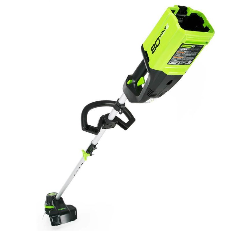 Photo 1 of GreenWorks ST80L00 80-Volt 16-Inch Cordless String Trimmer - Bare Tool - 2102602
