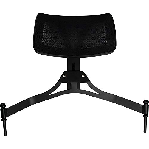 Photo 1 of VER BEAUTY ALUMINUM DIRECTOR MAKEUP CHAIR HEADREST, BLACK MATTE, HEADREST ONLY, CHAIR NOT INCLUDED
