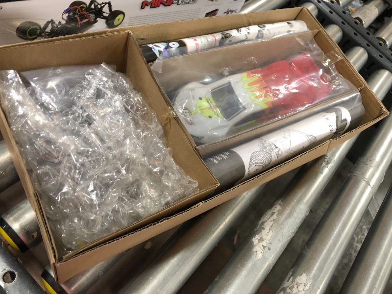 Photo 1 of Losi 1/18 Mini-T 2.0 2WD Stadium RC Truck Brushed Ready to Run (Battery, Receiver, Charger and Transmitter Included) , Red/White, LOS01015T1
