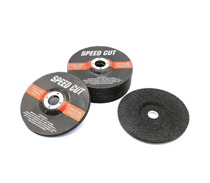 Photo 1 of Anmeilexst  50 grit 4" x 1/4" x 5/8" Grinding Wheel, Grinding Discs, Grinding Disc for Strong Grinding of Metal Surfaces
