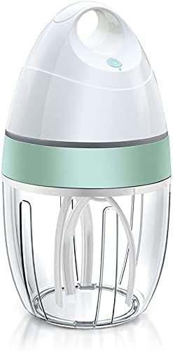 Photo 1 of CloudMedia Cute Electric Whisk, USB Rechargeable, Low Noise Automatic Mixer with 900ML Container, Milk Foamer
