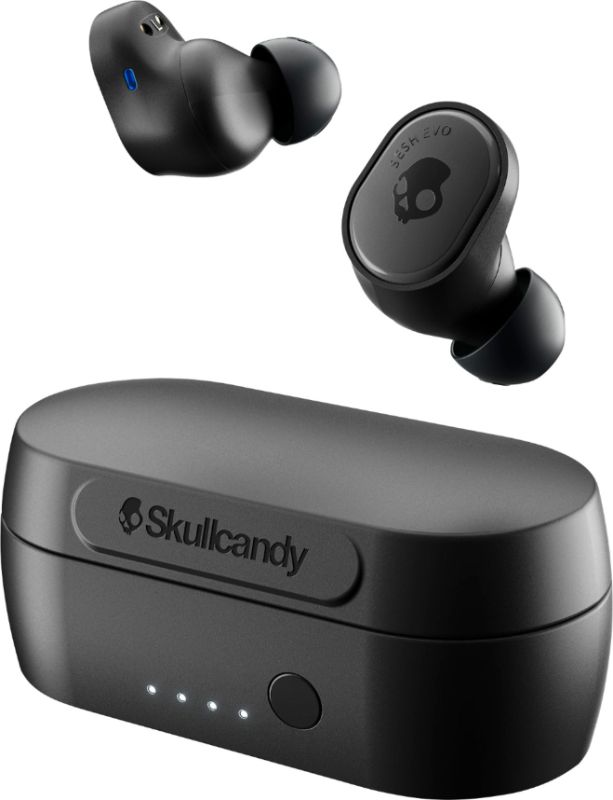 Photo 1 of Skullcandy - Sesh Evo True Wireless In-Ear Headphones - True Black
