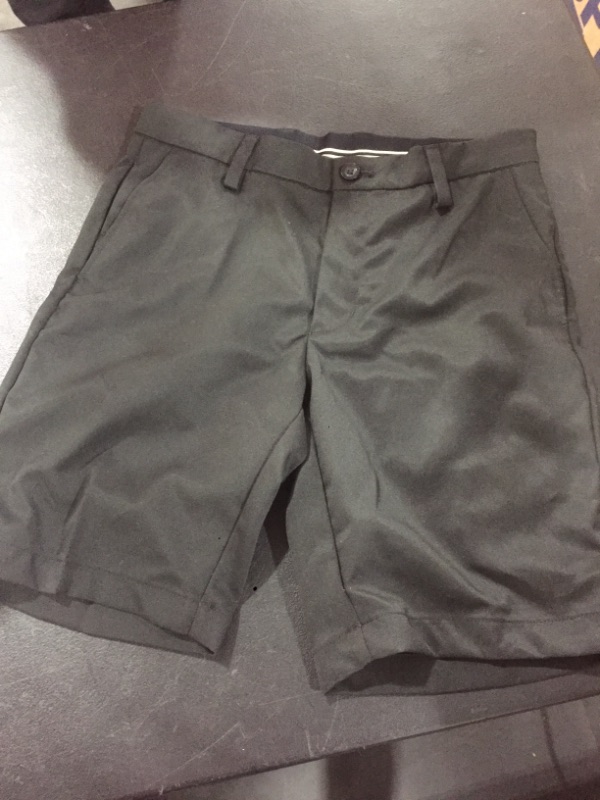 Photo 2 of Amazon Essentials Black Classic Slim Shorts, size 29