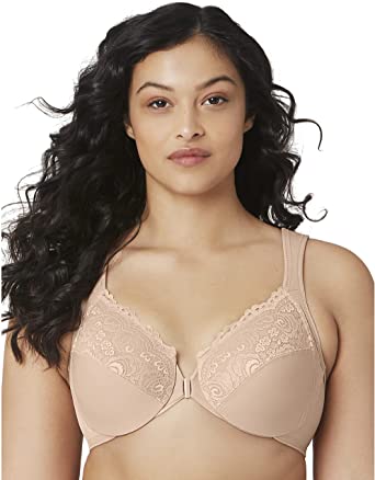 Photo 1 of Women's Full Figure Plus Size Wonderwire Front Close Bra, 44C