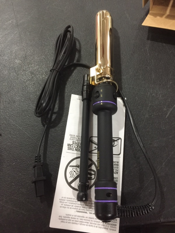Photo 1 of Hot Tools Professional 24K Gold Marcel Curling Iron/Wand, 1-1/4 inch
