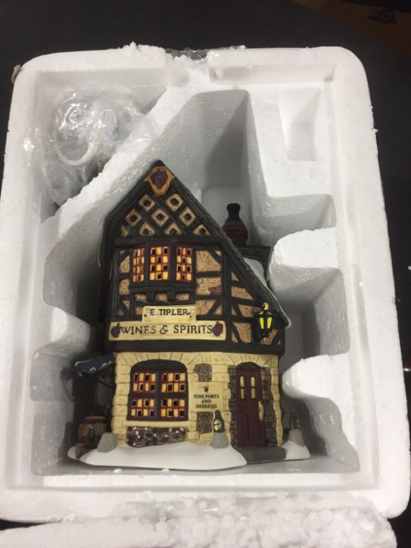 Photo 2 of Department 56 Dickens' Village E Tipler Agent Wine Spirits Building
