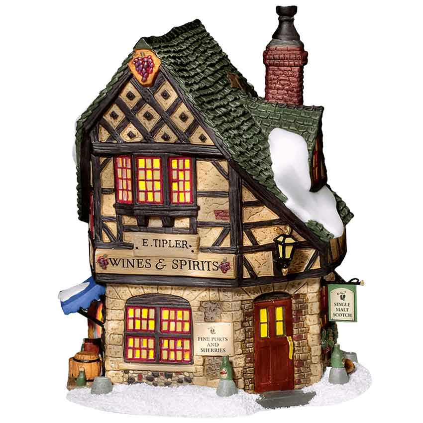 Photo 1 of Department 56 Dickens' Village E Tipler Agent Wine Spirits Building

