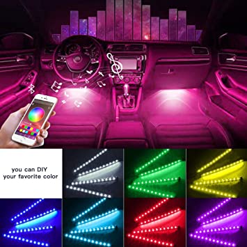 Photo 1 of Nilight LED Car Atmosphere Lights.
