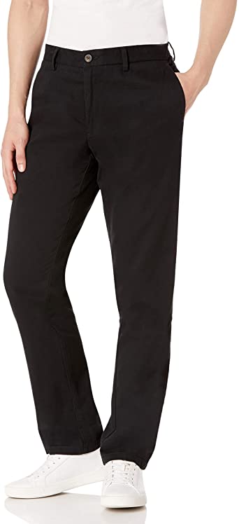 Photo 1 of Amazon Essentials Men's Slim-fit Wrinkle-Resistant Flat-Front Chino Pant, 28W x 30L
