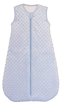 Photo 1 of  Warm Quilted Winter Model Baby Sleeping Bag and Sack, Plush Minky Dot, 2.5 Togs for Infants and Toddlers XL(18.24Months)