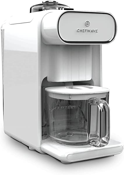 Photo 1 of ChefWave Milkmade Dairy Alternative Vegan Milk Maker with 6 Plant-Based Auto Programs (Almond, Cashew, Oat, Soy, Macadamia, Coconut), No Soaking, Auto-Clean Function, Delay Start, Recipe Book
