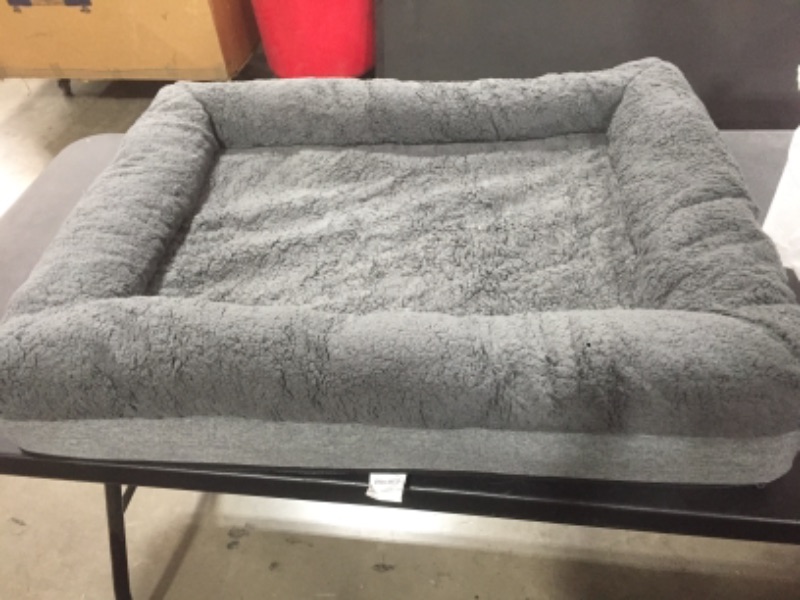 Photo 1 of 35x26 " Dark Grey Dog Bed. 