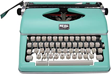 Photo 1 of Royal 79101t Classic Manual Typewriter (mint Green)
