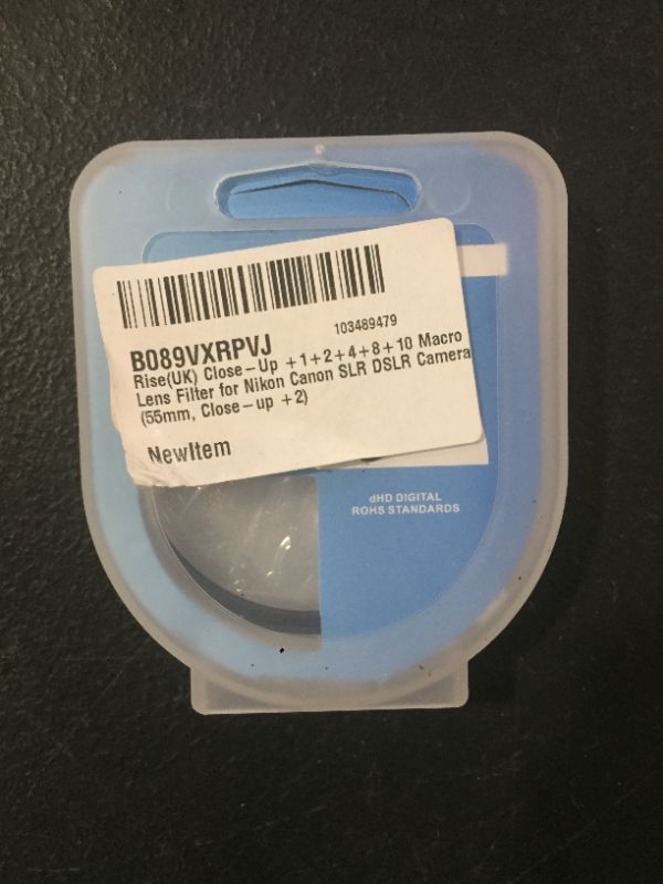 Photo 2 of 52MM Close-Up Filter Set (+1, 2, 4 and +10 Diopters) Magnification Kit for Nikon AF-S DX NIKKOR 35mm f/1.8G Lens