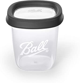 Photo 1 of Ball Jar Plastic Freezer Jars 16-Ounces (2-Count)
