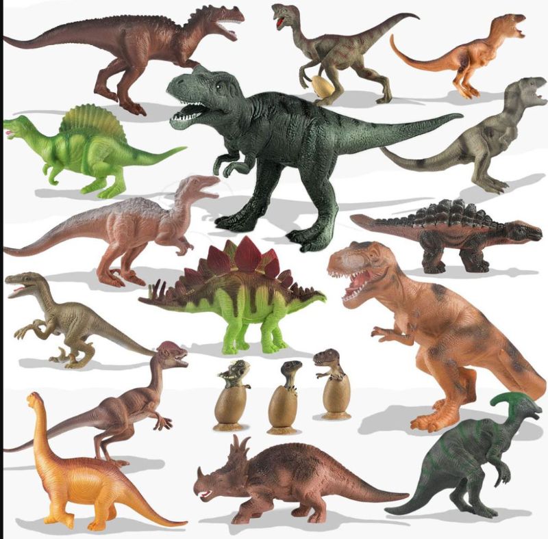 Photo 1 of Kids Toy 20 Packs Dinosaurs Play Set with Baby Dinosaur Eggs
