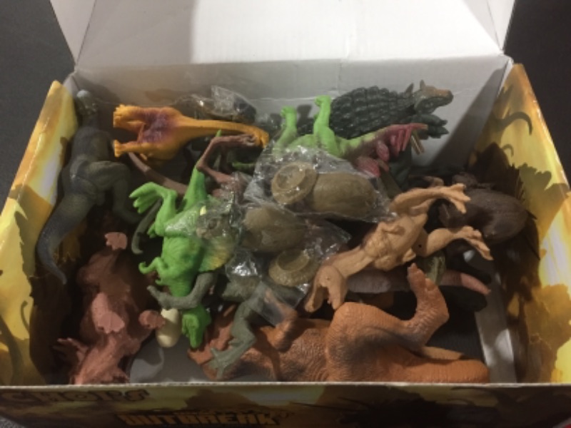 Photo 2 of Kids Toy 20 Packs Dinosaurs Play Set with Baby Dinosaur Eggs
