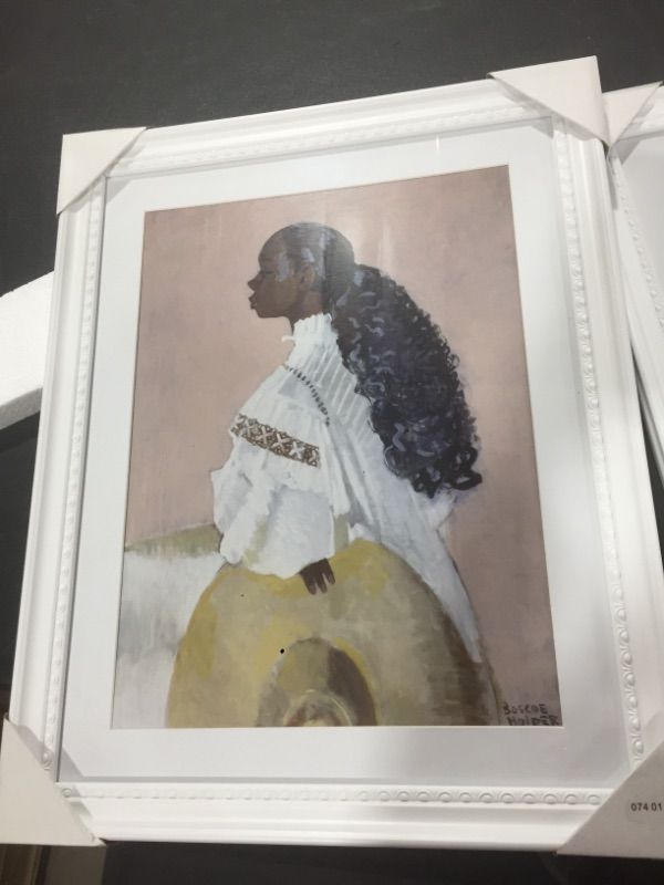 Photo 1 of 16" x 20" Feminine Portrait White/Brown/Pink - Opalhouse, 2 PACK!!!!!
