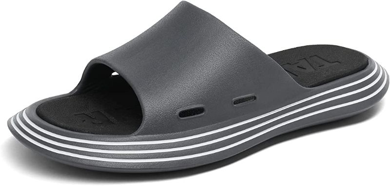 Photo 1 of Bruno Marc Men's Slide Sports Sandals Lightweight Indoor Outdoor Shower Shoes SIZE 10