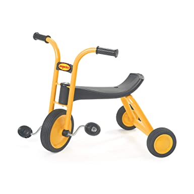 Photo 1 of Children’s Factory, Angeles MyRider Mini Trike, Yel-Blk, AFB3610, Kids Preschool Tricycle, Toddler Playground Ride On Activity for Daycare or Playroom