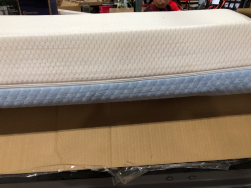 Photo 2 of Dourxi Dual Sided Crib and Toddler Mattress 6 Inch 2-in-1 Foam Baby Mattress for Standard Full Size Crib with Removable Washable Cover 26" X 51"