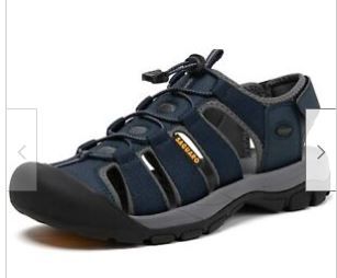 Photo 1 of SAGUARO Men's Outdoor Hiking Sandal Closed Toe Sport Sandal Breathable Athletic SIZE 41