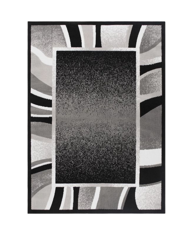 Photo 1 of Global Rug Design Loma LOM03 Black 5'2" x 7'4" Area Rug