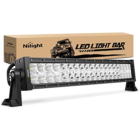 Photo 1 of Nilight - 70003C-A 24" 120w LED Light Bar Flood Spot Combo Work Light Driving Lights Fog Lamp Offroad Lighting for SUV Ute ATV Truck 4x4 Boat
