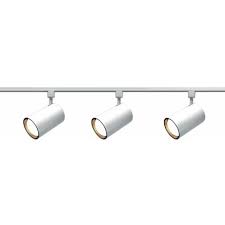 Photo 1 of 3-Lights R30 Straight Cylinder Track Lighting Kit
