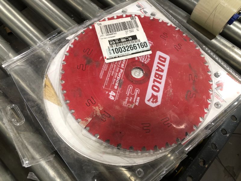 Photo 2 of 12 in. x 44-Tooth General Purpose Circular Saw Blade Value Pack