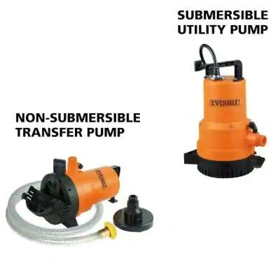 Photo 1 of 1/4 HP 2-in-1 Utility Pump
