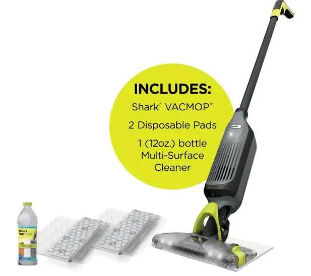 Photo 1 of VACMOP Pro Cordless Hard Floor Vacuum Spray Mop with Disposable VACMOP Pad
