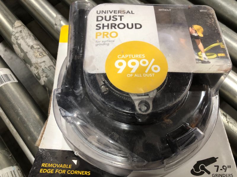 Photo 2 of 7 in. Universal Dust Shroud Pro for Angle Grinders
