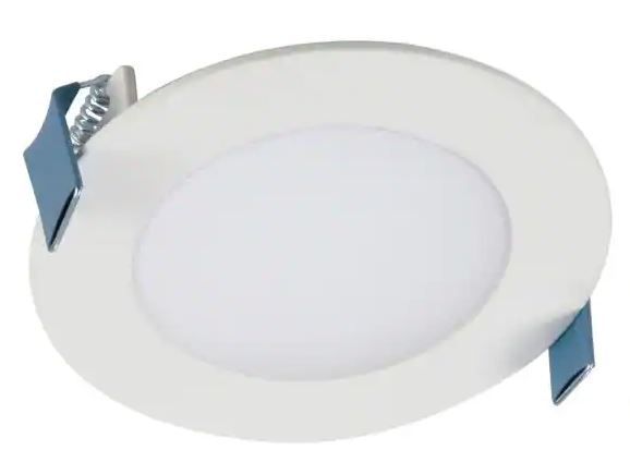 Photo 1 of HLB 4 in. Selectable CCT New Construction or Remodel Canless Recessed Integrated LED Kit
