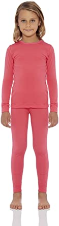 Photo 1 of Rocky Thermal Underwear for Girls (Thermal Long Johns Set) Shirt & Pants, Base Layer w/Leggings/Bottoms Ski/Extreme Cold