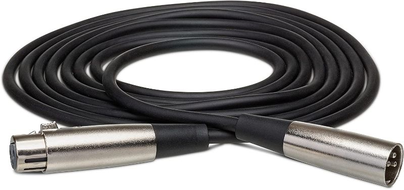 Photo 1 of Hosa XLR-110 XLR3F to XLR3M Balanced Interconnect Cable, 15 Feet
