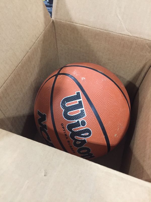 Photo 2 of WILSON NCAA Outdoor Basketballs - 29.5", 28.5", 27.5"
