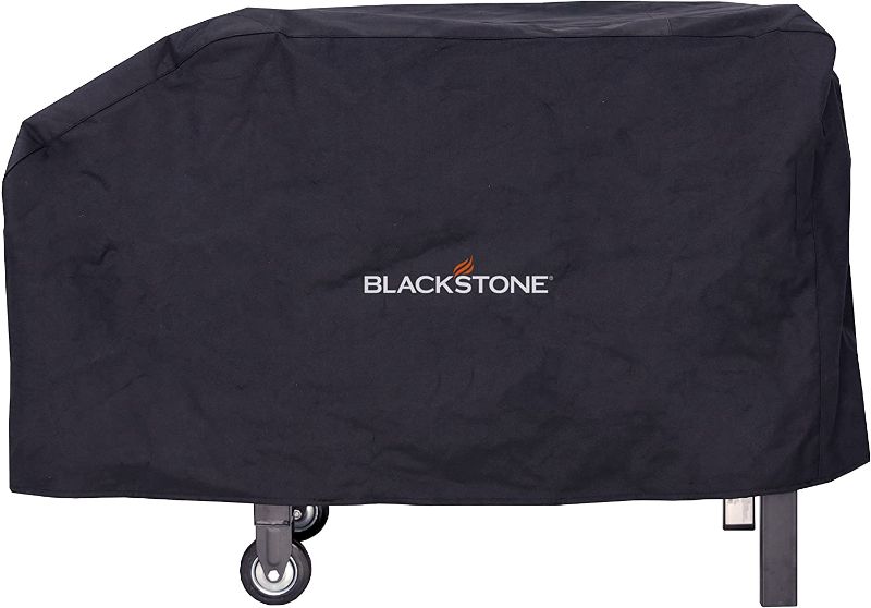 Photo 1 of Blackstone 1529 Griddle Cover for 28" Griddle with Single Shelf Without Hood, Water Resistant, Weather Resistant Heavy Duty 600D Polyester Outdoor BBQ Grilling Cover, Black
