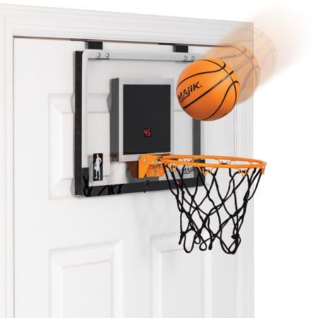 Photo 1 of Majik Slam Dunk Foldable Over-the-door Basketball Set; 18" W X 12" H