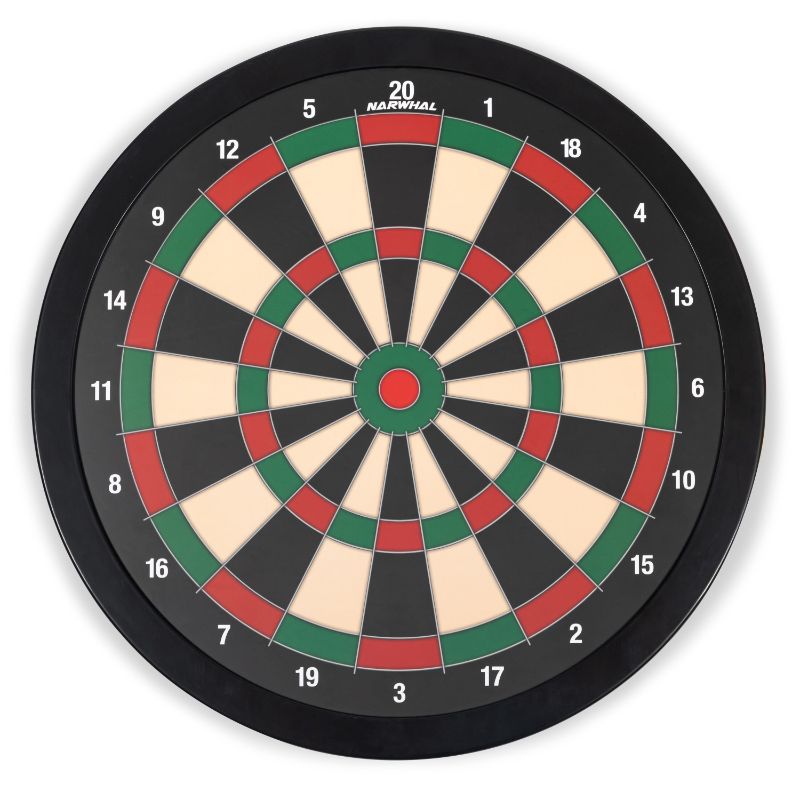 Photo 1 of Narwhal 15.5in Magnetic Dartboard; Includes Six Magnetic Darts