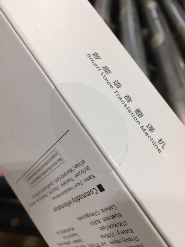 Photo 1 of Upgraded Language Translator Device, Portable Voice Translator All Languages 108+ Countries WiFi/Hotspot/Offline Two Way Instant Voice Translator 3.0 in Touch Screen

FACTORY SEALED