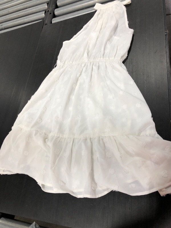 Photo 1 of girls white dress size medium 