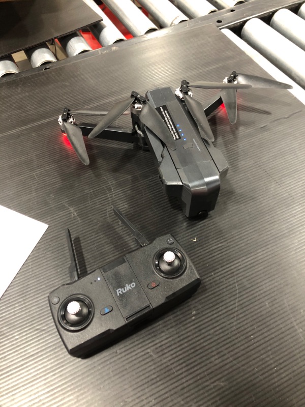 Photo 5 of Ruko F11 Pro Drones with Camera for Adults 4K UHD Camera 60 Mins Flight Time with GPS Auto Return Home Brushless Motor-Black?with Carrying Case?
