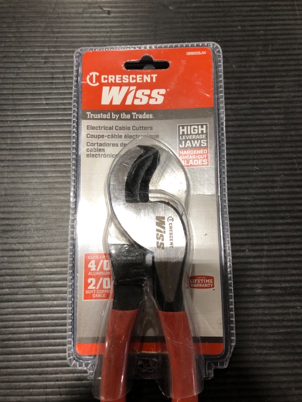 Photo 3 of WISS 9-1/2 in. Compact Cutter for Soft Cable
