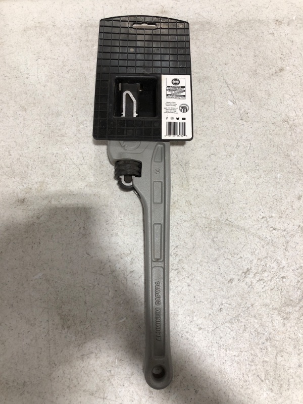 Photo 5 of CRESCENT 14 in. Aluminum Pipe Wrench
