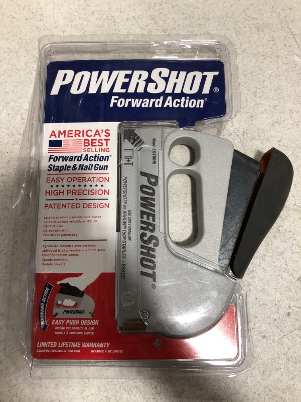 Photo 3 of ARROW PowerShot 5700 Forward Action Staple Gun. PRIOR USE.
