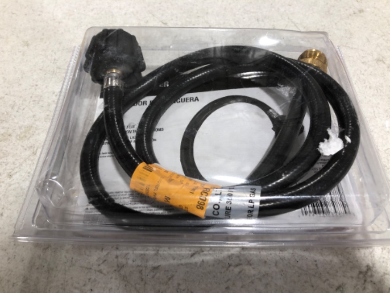 Photo 4 of 4 ft. Hose with Adaptor. OPEN PACKAGE. 
