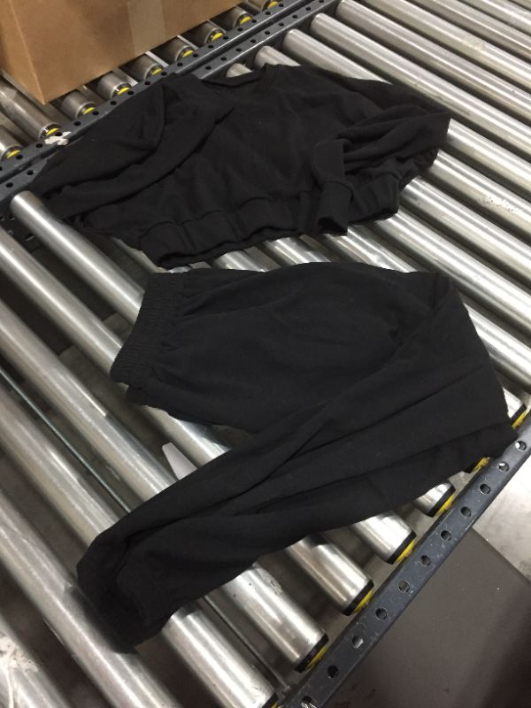 Photo 1 of Crop Top and Sweatpants XL