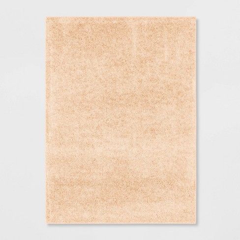 Photo 1 of 4'x6' Shag Rug Blush - Room Essentials™