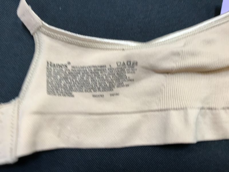 Photo 3 of Hanes Women's Convertible Wireless Bra G795, SIZE LARGE, BEIGE

